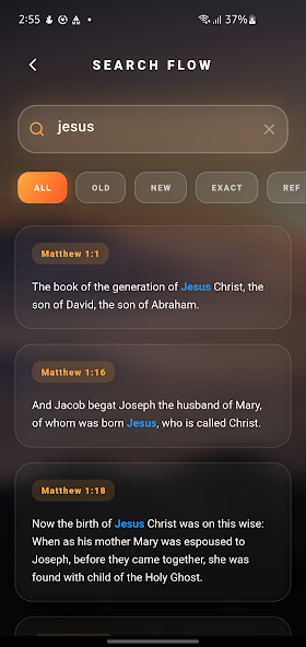 Bible App Search